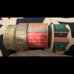 Planner or scrapbook Washi tape